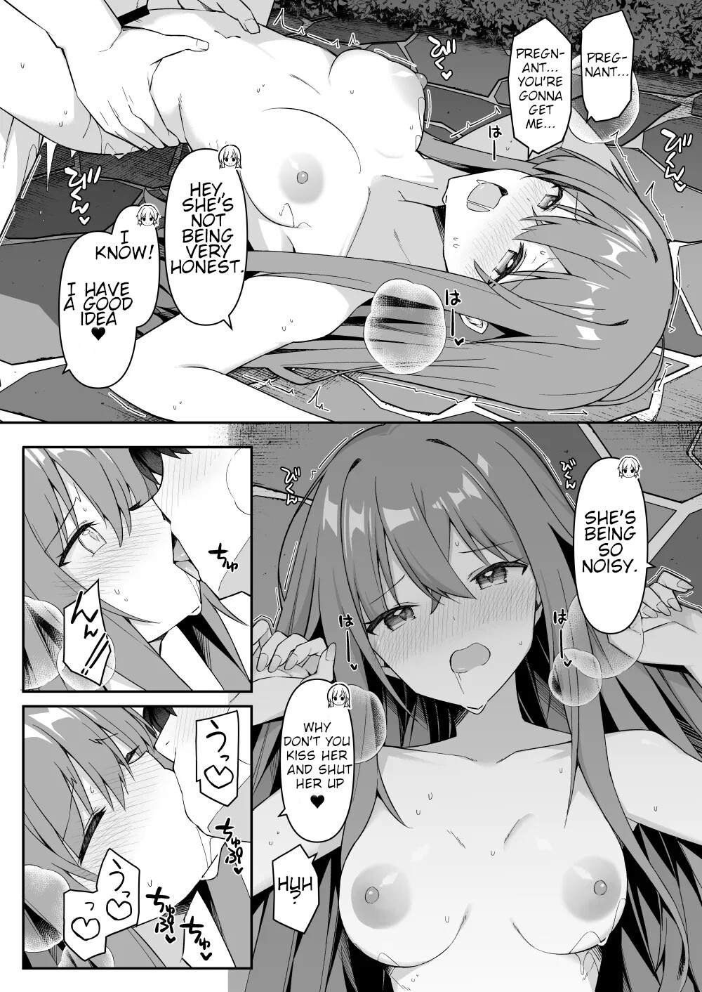 Hentai Manga Comic-Gals on a Hot-spring Inn Trip are Shown Who's Boss by their Big Dick Waiter 2-Read-27